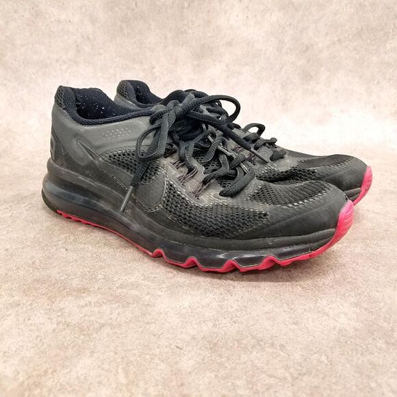 Nike Womens Air Max Plus 2013 579585-060 Size 8.5 Black Running Shoes - Picture 1 of 10